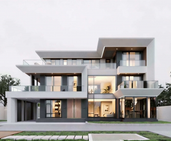 Modern Detached Villa-ID:258605001