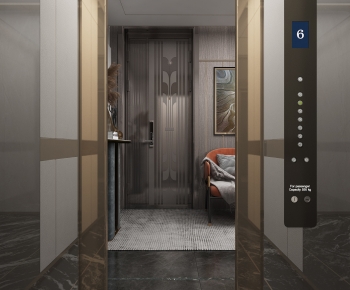 Modern Hallway-ID:835798037