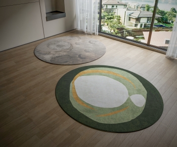 Modern Circular Carpet-ID:297020914