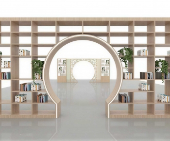 New Chinese Style Bookcase-ID:525996921