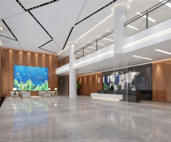 Modern Office Reception Desk-ID:289696937