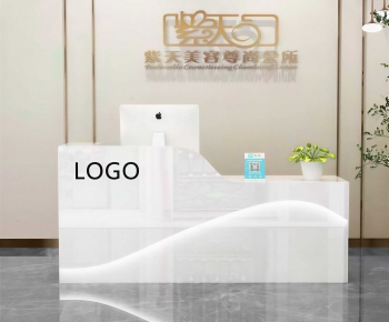 Modern Reception Desk-ID:564044003