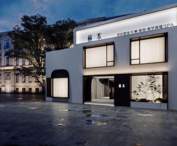 Modern Facade Element-ID:320524937
