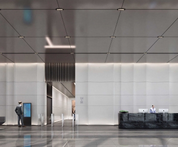 Modern Office Reception Desk-ID:712152001