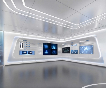 Modern Exhibition Hall-ID:364187963