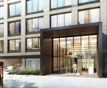 Modern Building Appearance-ID:975382098