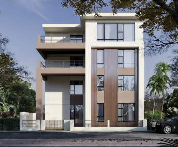 Modern Detached Villa-ID:475374942