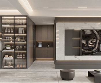 Modern A Living Room-ID:660969973