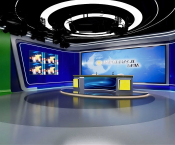 Modern Exhibition Hall-ID:924384127