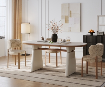 Modern Dining Table And Chairs-ID:950218923