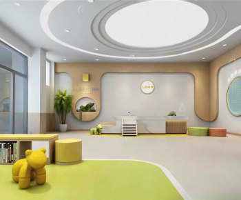 Modern Kindergarten Hall-ID:732724915