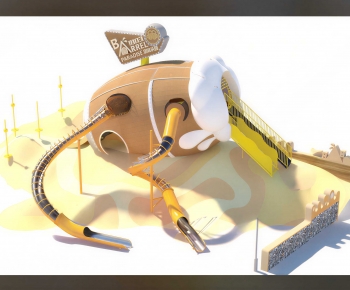 Modern Equipment For Children-ID:969841005