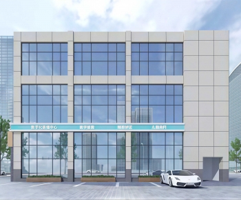 Modern Building Appearance-ID:151720096