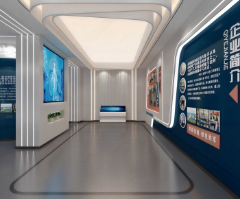 Modern Exhibition Hall-ID:239563947
