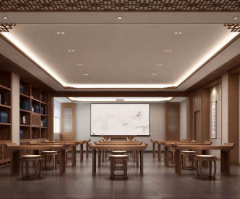 New Chinese Style Calligraphy Classroom-ID:176218991
