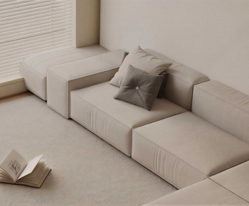 Modern Three-seat Sofa-ID:767093909