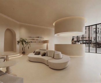 Modern Office Reception Desk-ID:886281013