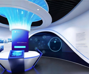 Modern Exhibition Hall-ID:133416896