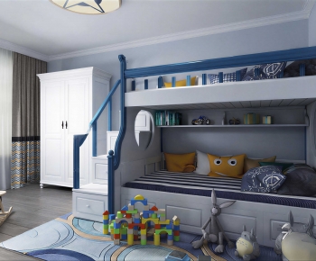 Modern Boy's Room And Son's Room-ID:133284097