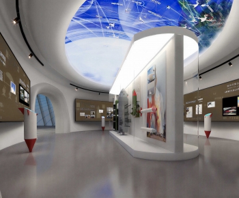 Modern Exhibition Hall-ID:930572994