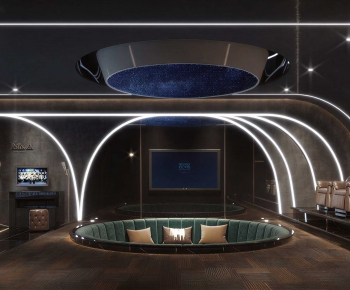 Modern Audiovisual Room-ID:819706927