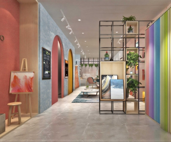 Modern Exhibition Hall-ID:373552082