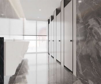 Modern Public Toilet-ID:609679257