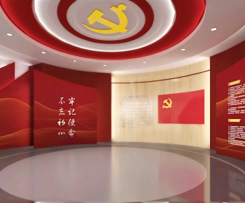 Modern Exhibition Hall-ID:175332076