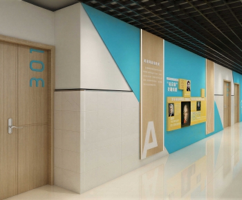 Modern Exhibition Hall-ID:888609966
