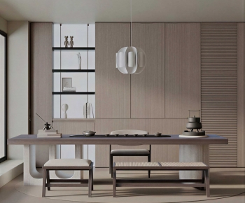 Modern Dining Table And Chairs-ID:319695958
