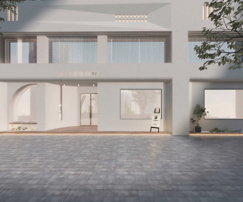 Modern Facade Element-ID:587542068