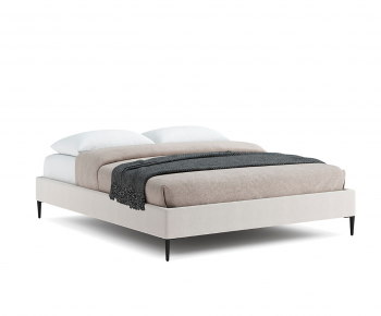 Modern Double Bed-ID:577835081