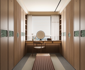 New Chinese Style Clothes Storage Area-ID:726324083