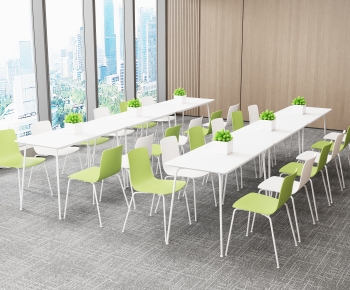 Modern Dining Table And Chairs-ID:755512008