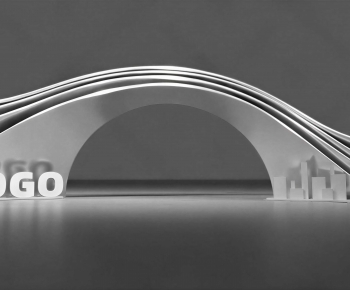 Modern Facade Element-ID:449575906