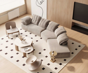 Modern Sofa Combination-ID:937592034