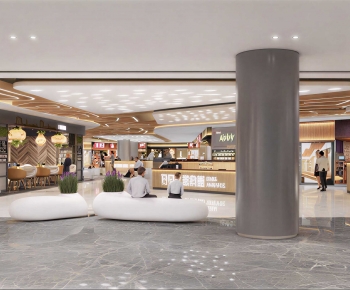 Modern Shopping Mall-ID:953605898