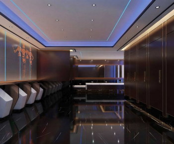 Modern Public Toilet-ID:942398072