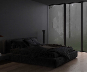 Modern Double Bed-ID:567468884
