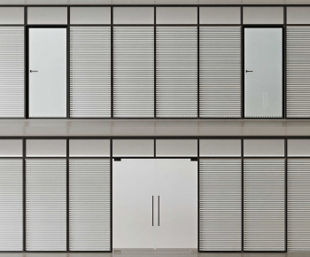 Modern Glass Screen Partition-ID:855035078