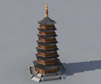 Chinese Style Tower-ID:119404085