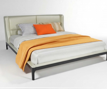 Modern Double Bed-ID:654125937
