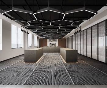 Modern Exhibition Hall-ID:641788968