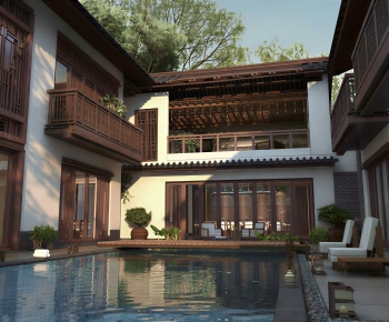 Modern Building Appearance-ID:671986101