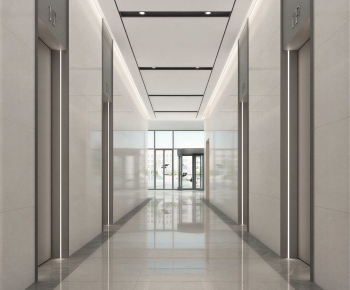 Modern Corridor/elevator Hall-ID:965348012