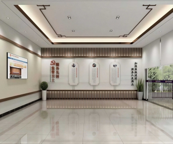 Modern Corridor/elevator Hall-ID:160948048