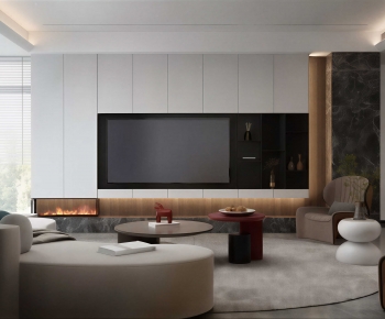 Modern A Living Room-ID:649468905