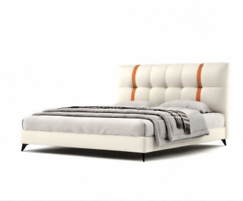 Modern Double Bed-ID:397968057