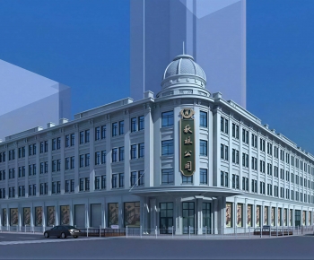 Modern Building Appearance-ID:121892934