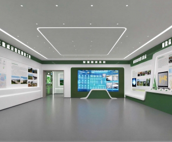 Modern Exhibition Hall-ID:985167037